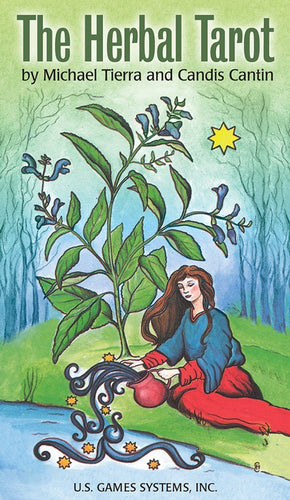 Herbal Tarot Deck Cards By Michael Tierra and Candi Cantin