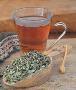 A bug fighting ANTI-VIRAL herbal tea that may help reduce the duration and severity of a flu or cold. 
