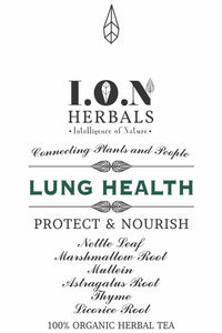 A herbal tea that may protect, nourish and restore a healthy respiratory system.  A herbal tea that can also be used to improve respiratory health after long term cannabis use. 