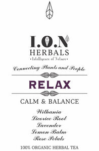 RELAXing herbal tea when used regularly encourages relaxation, calm and balance.