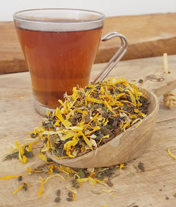A gentle, nourishing and detoxifying herbal tea to support the kidneys, liver, gut and lymphatic system
